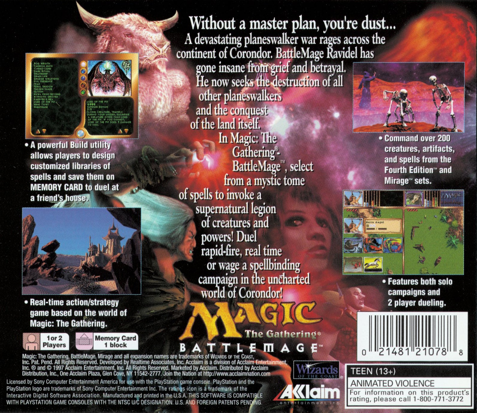 Magic The Gathering Battlemage Playstation - Video Game - Used - CaveGamers - Image 2