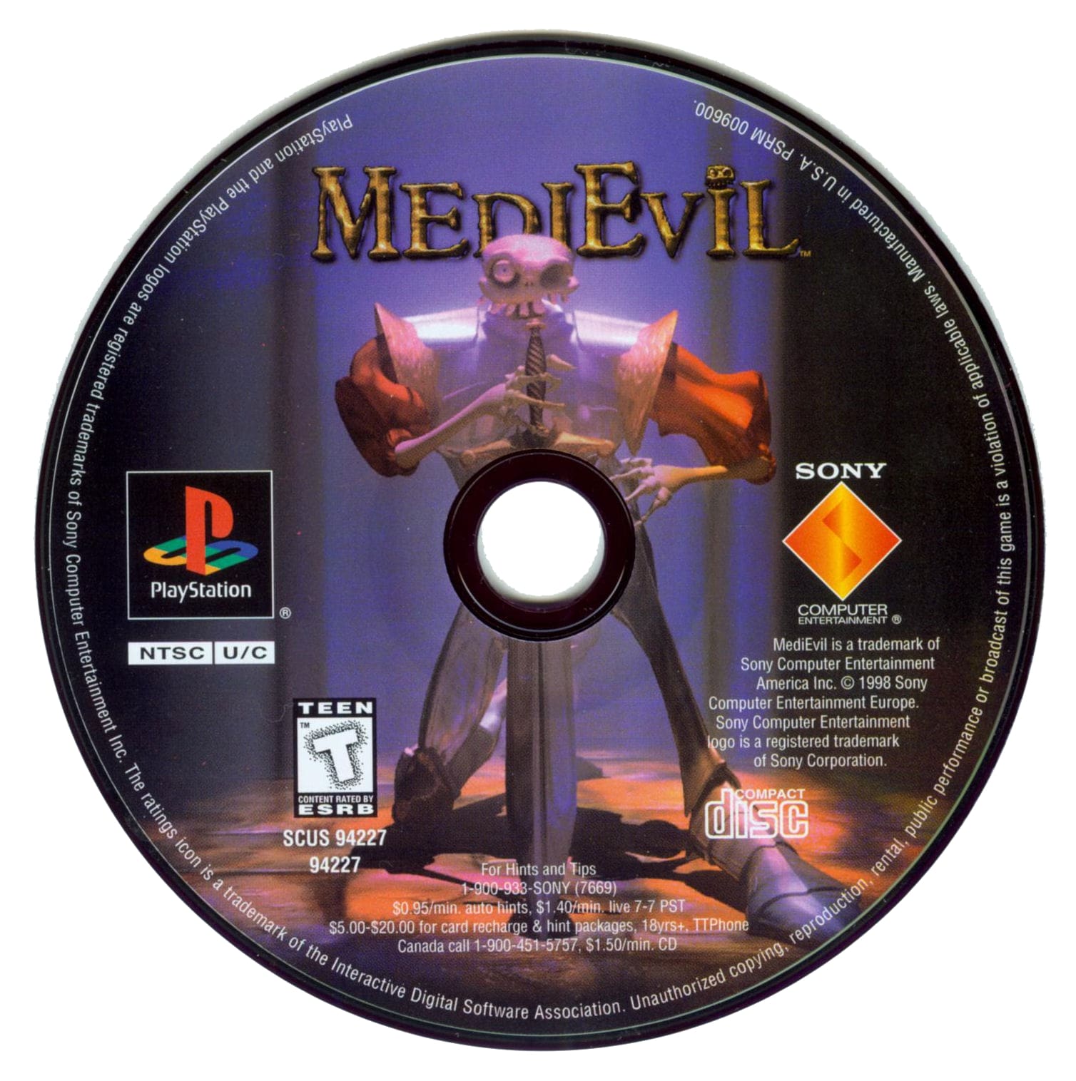Medievil Playstation - Video Game - Used - CaveGamers - Image 3