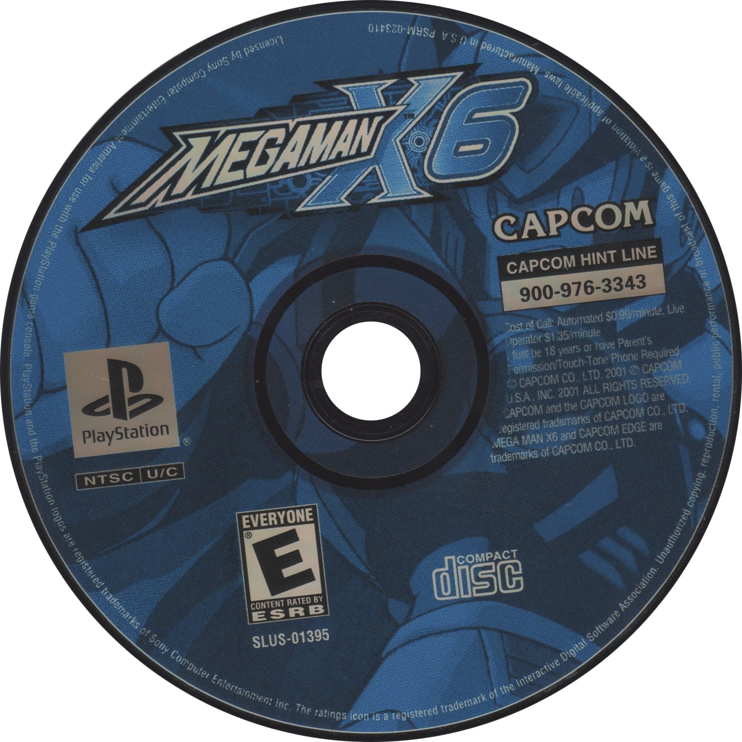 Mega Man X6 Playstation - Video Game - Used - CaveGamers - Image 3