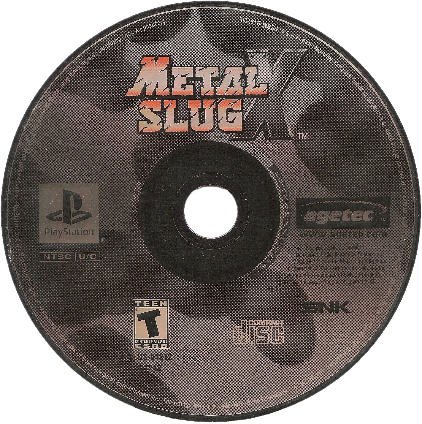 Metal Slug X Playstation - Video Game - Used - CaveGamers - Image 3
