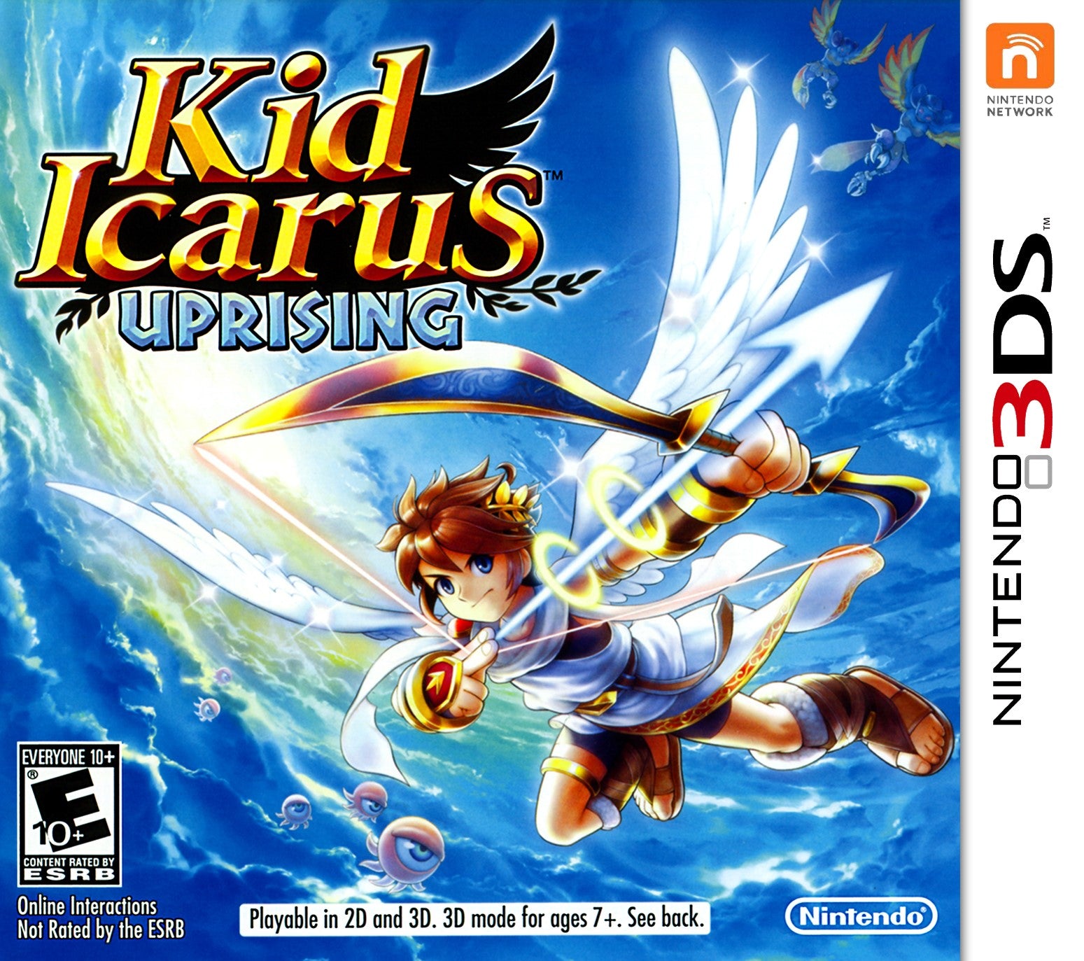 Kid Icarus: Uprising 3DS - Video Game - Used - CaveGamers