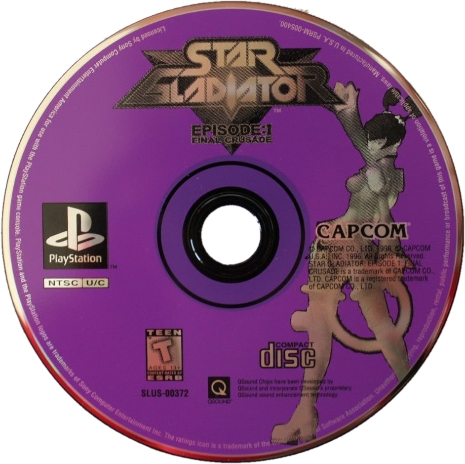 Star Gladiator Playstation - Video Game - Used - CaveGamers - Image 3