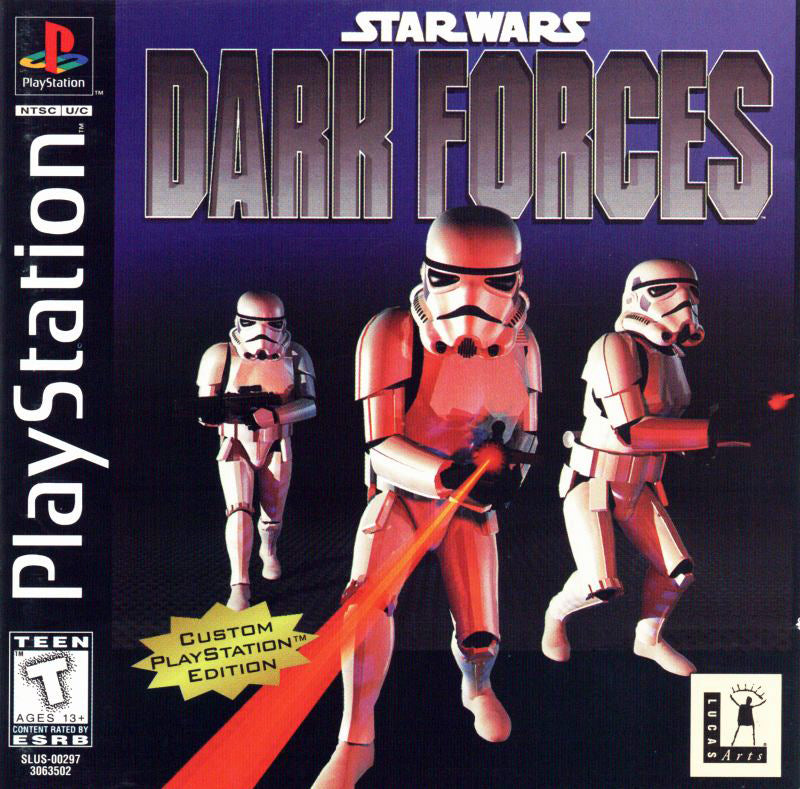Star Wars Dark Forces Playstation - Video Game - Used - CaveGamers