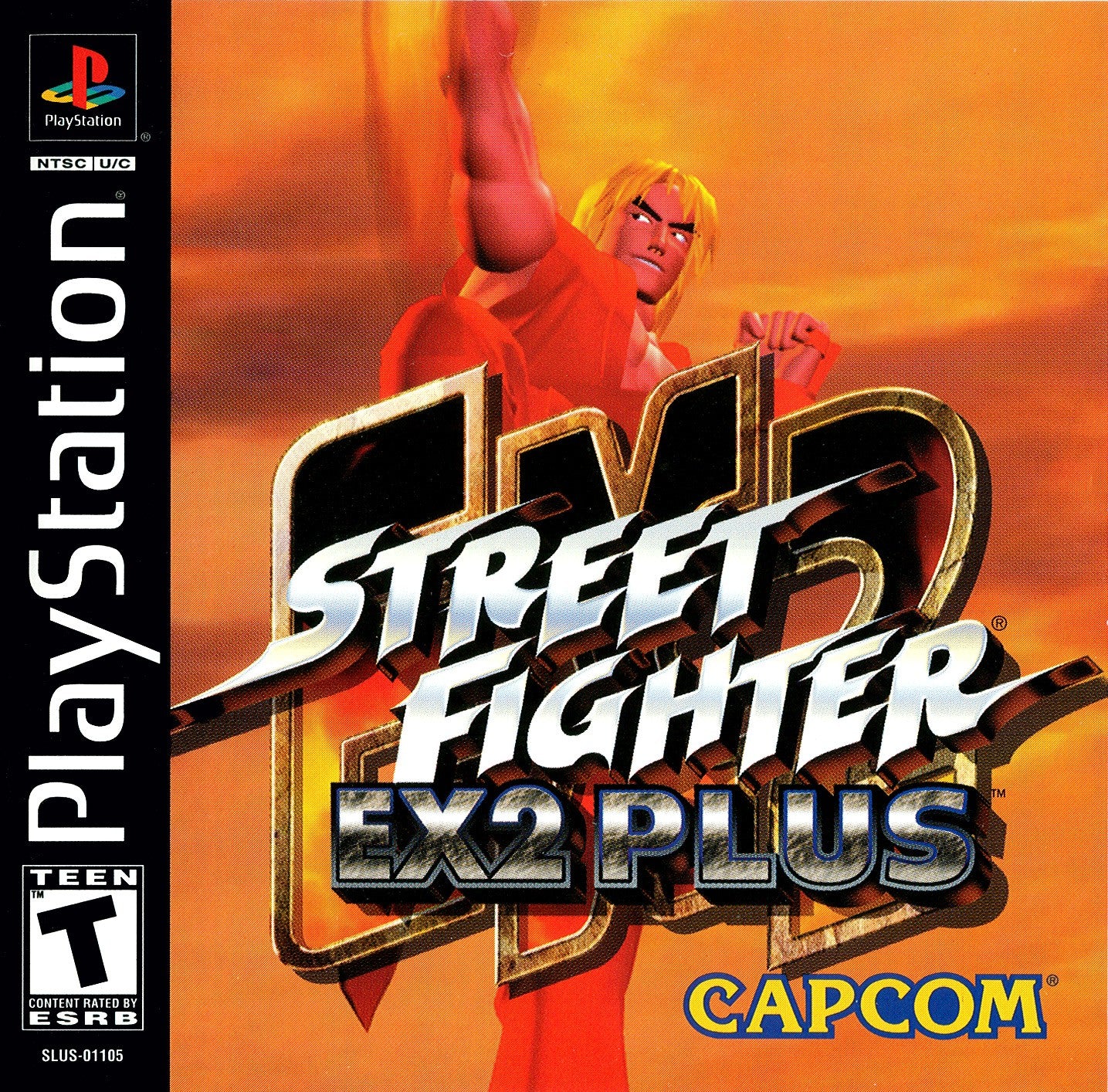 Street Fighter EX 2 Plus Playstation - Video Game - Used - CaveGamers