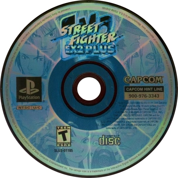 Street Fighter EX 2 Plus Playstation - Video Game - Used - CaveGamers - Image 3