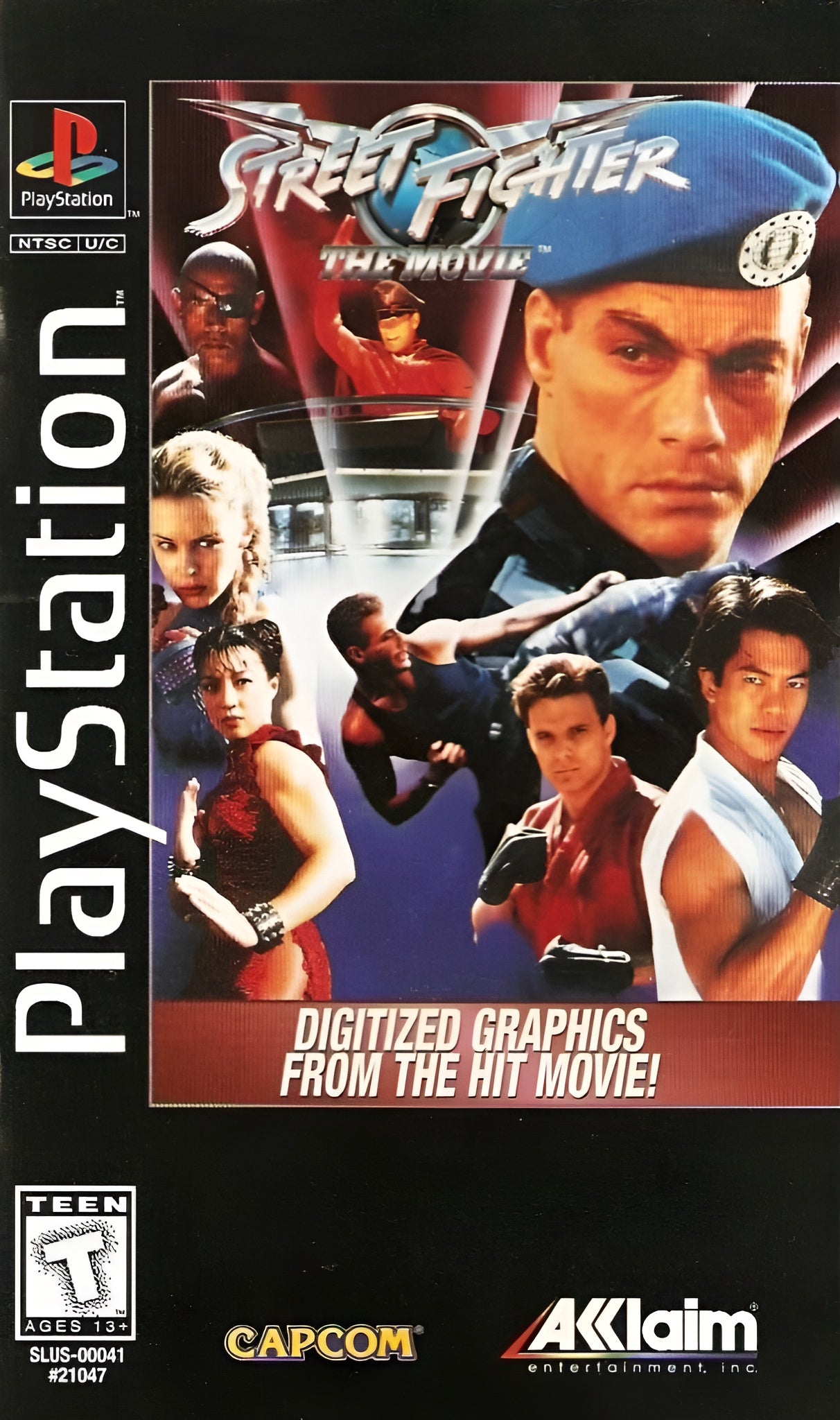 Street Fighter The Movie Playstation - Video Game - Used - CaveGamers