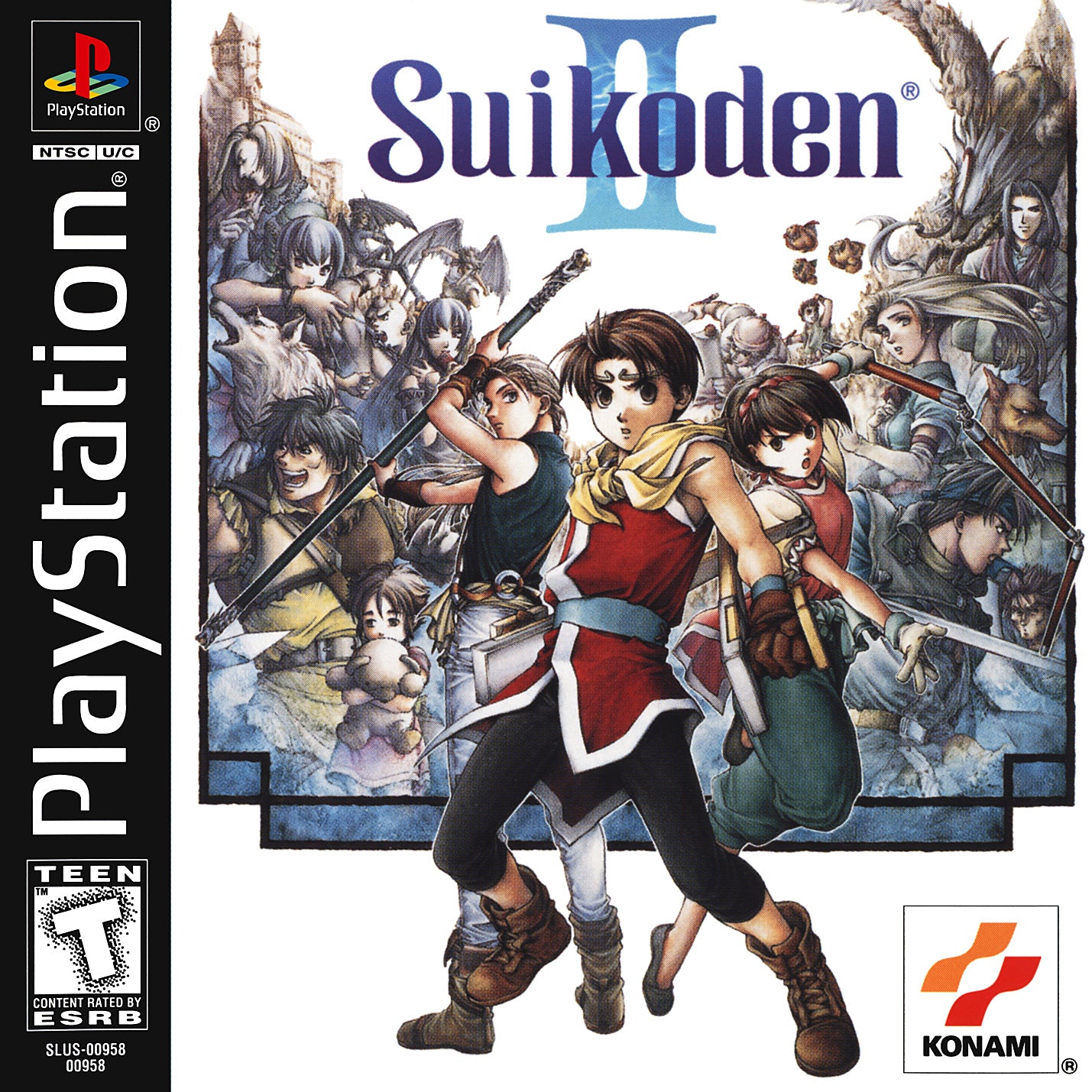 Suikoden II Playstation - Video Game - Used - CaveGamers
