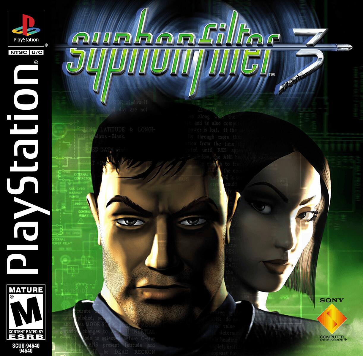 Syphon Filter 3 Playstation - Video Game - Used - CaveGamers