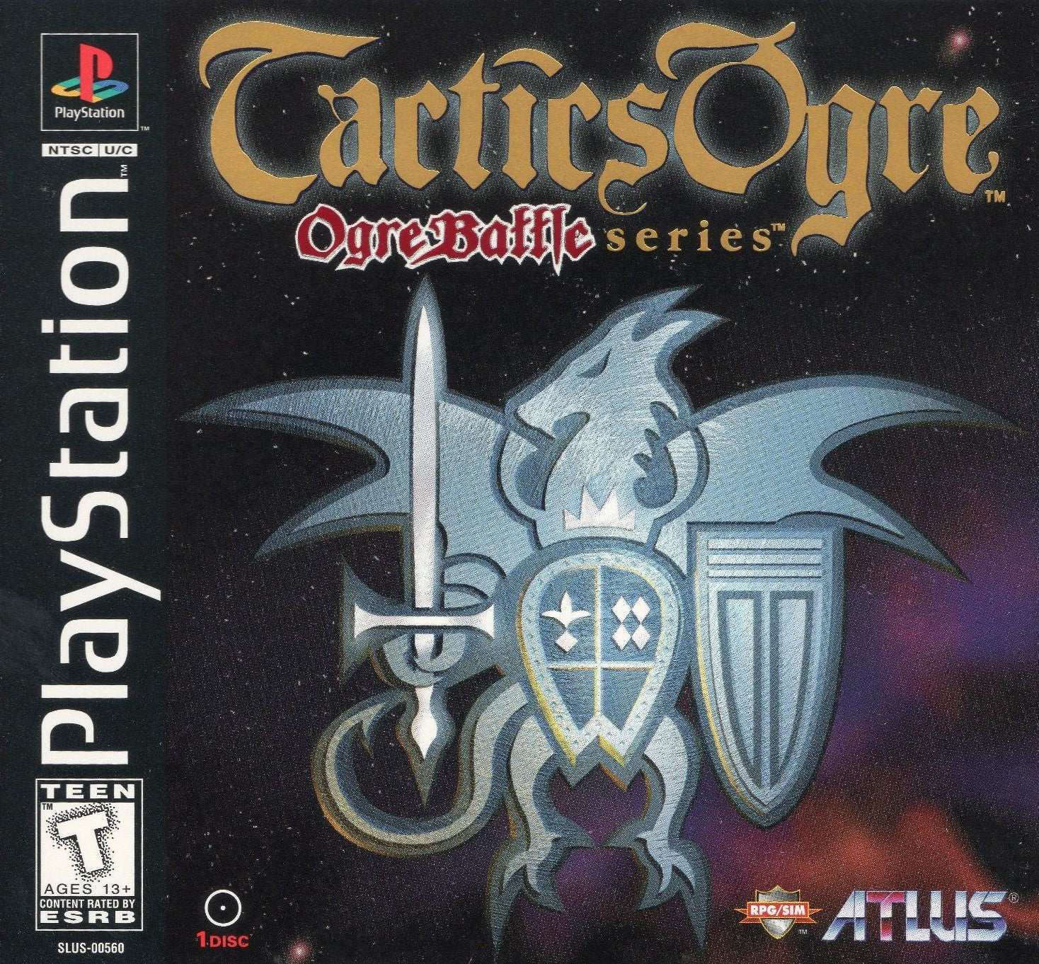 Tactics Ogre Playstation - Video Game - Used - CaveGamers