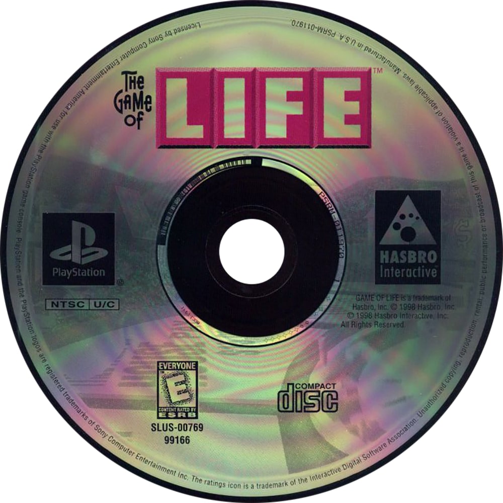 The Game of Life Playstation - Video Game - Used - CaveGamers - Image 3