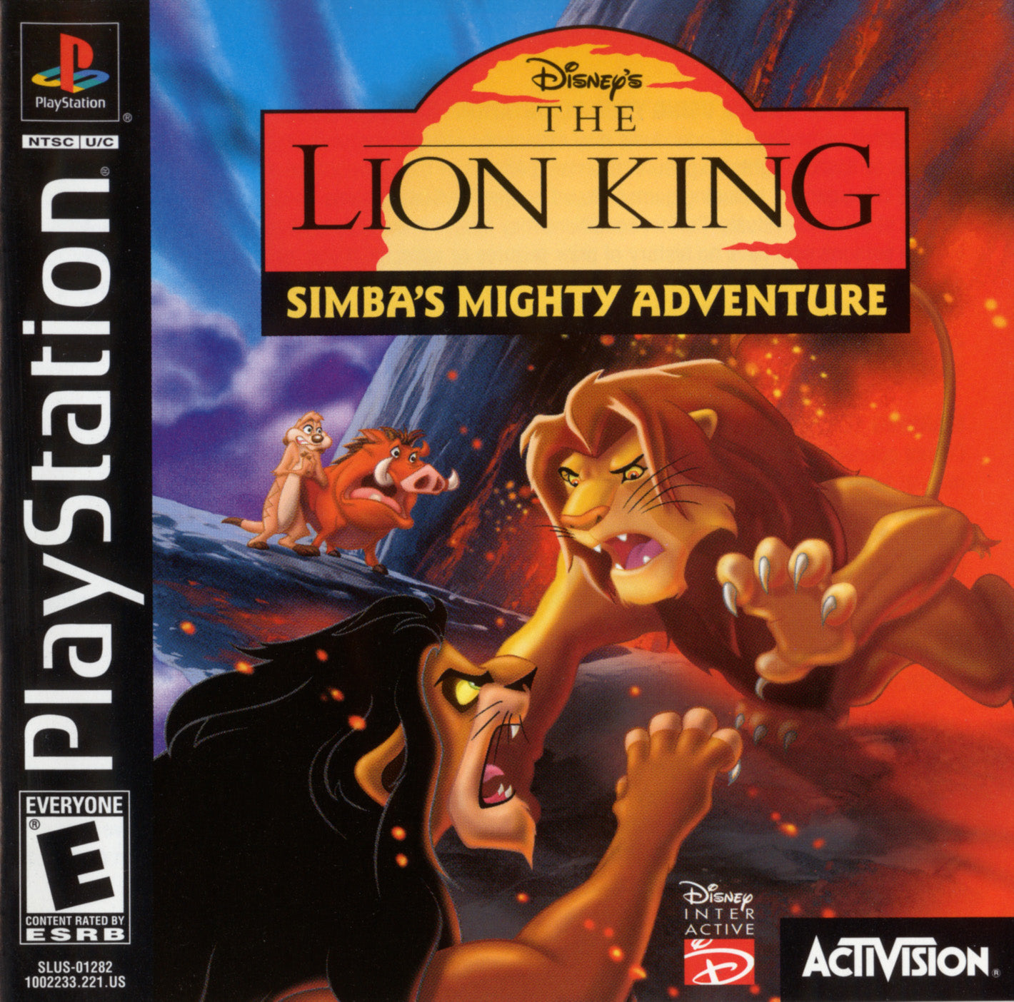 The Lion King: Simba's Mighty Adventure Playstation - Video Game - Used - CaveGamers