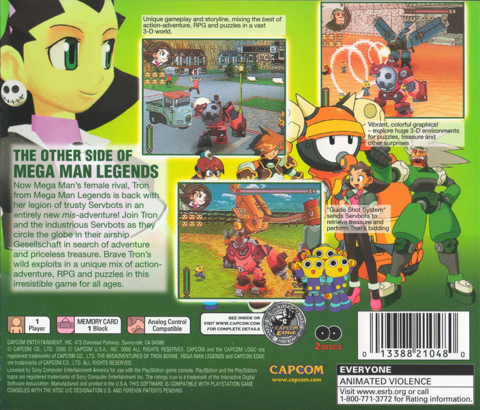 The Misadventures of Tron Bonne Playstation - Video Game - Used - CaveGamers - Image 2