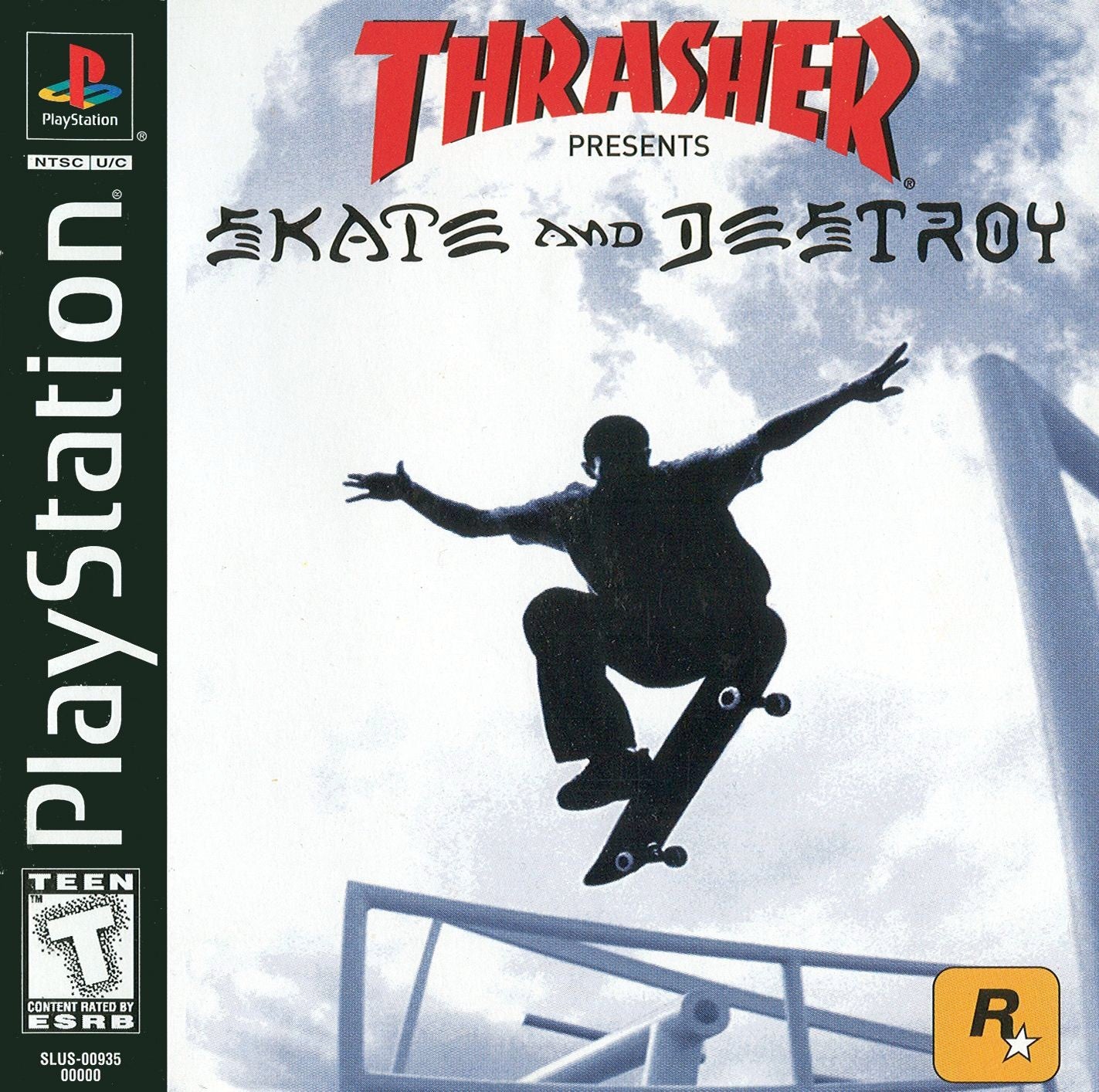 Thrasher Skate and Destroy Playstation - Video Game - Used - CaveGamers