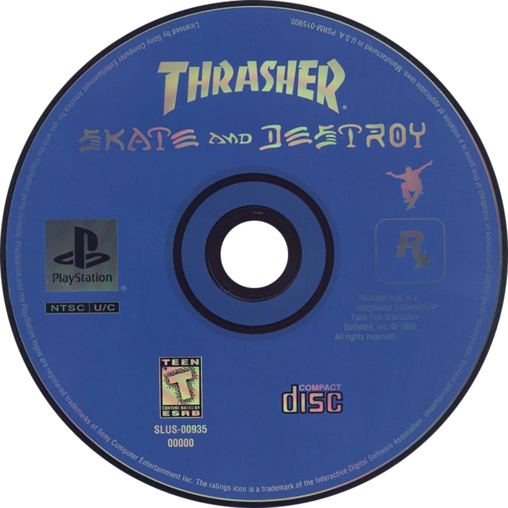 Thrasher Skate and Destroy