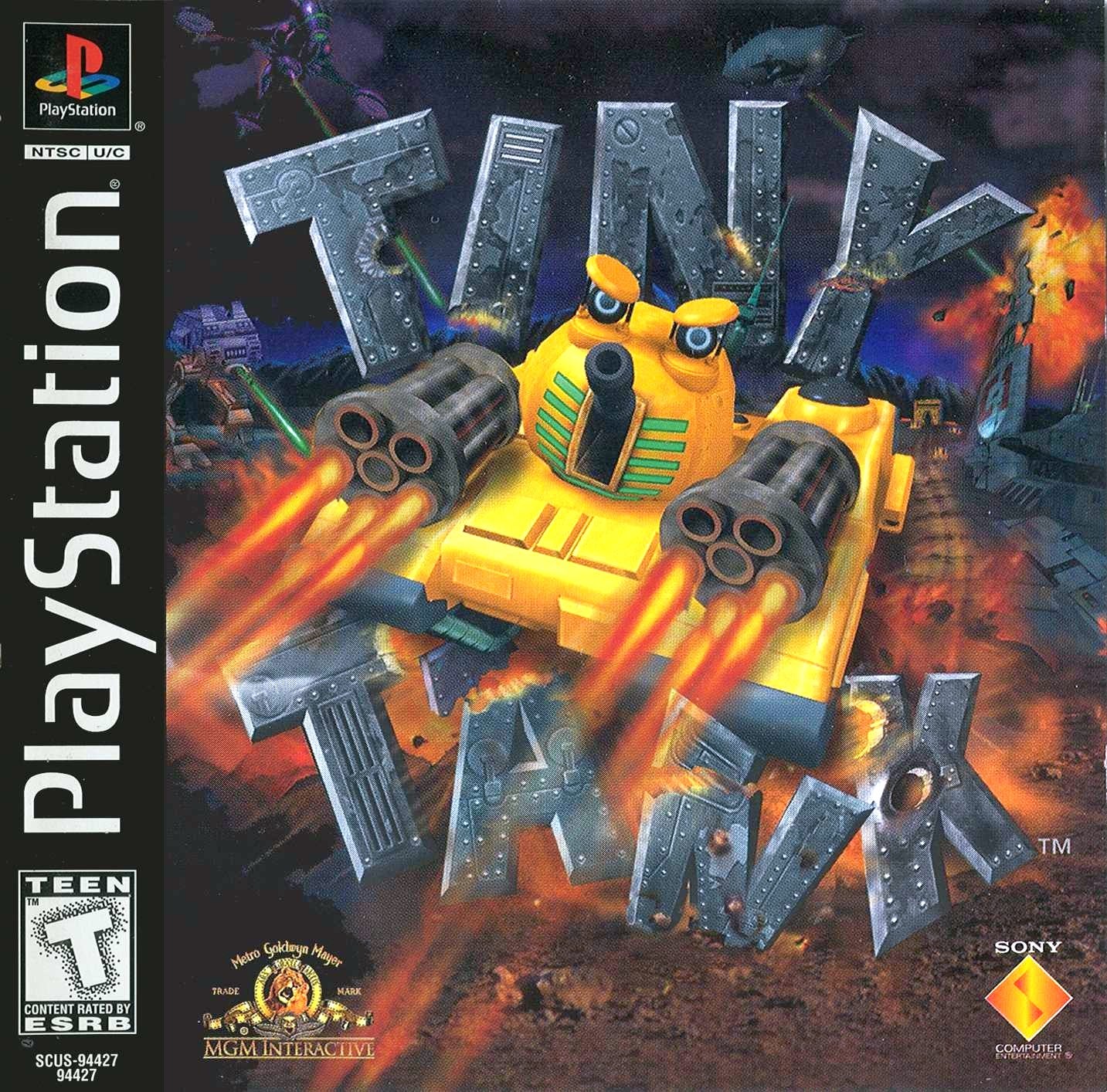 Tiny Tank Playstation - Video Game - Used - CaveGamers