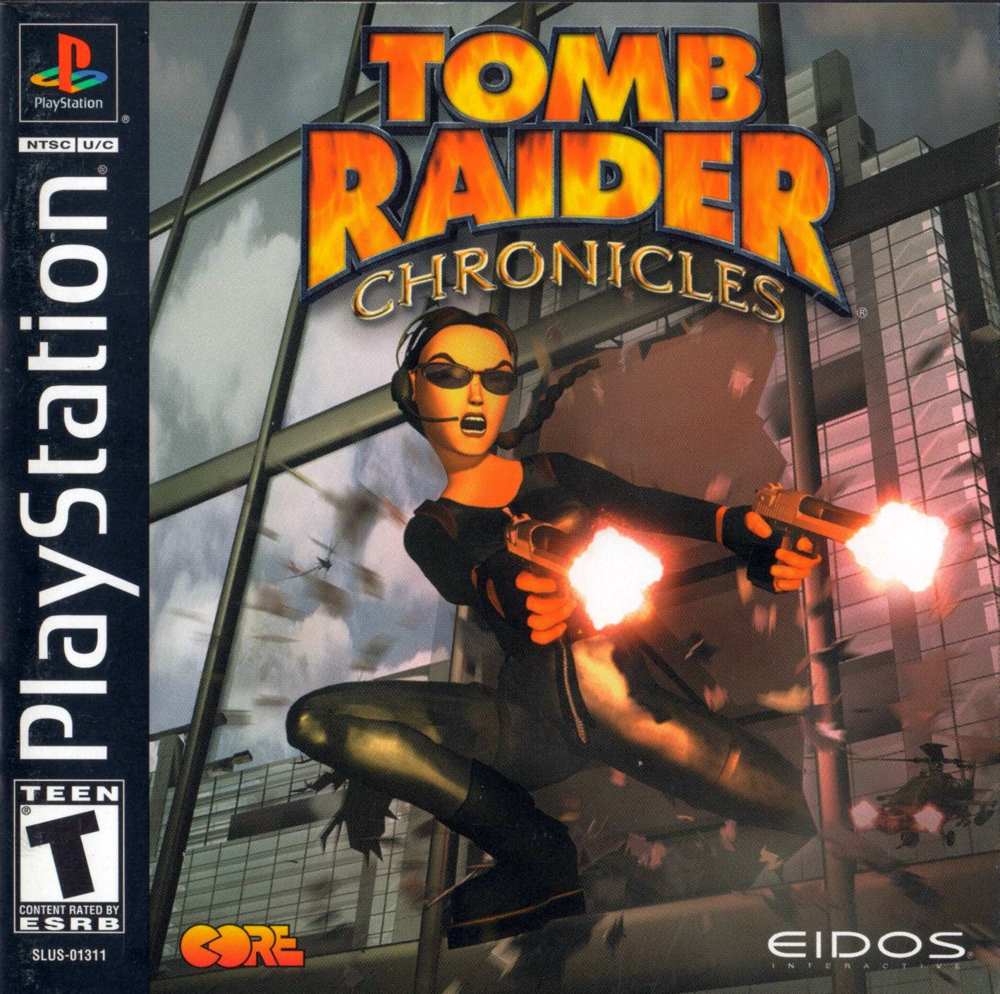 Tomb Raider Chronicles Playstation - Video Game - Used - CaveGamers