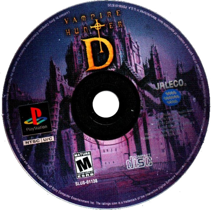 Vampire Hunter D Playstation - Video Game - Used - CaveGamers - Image 3
