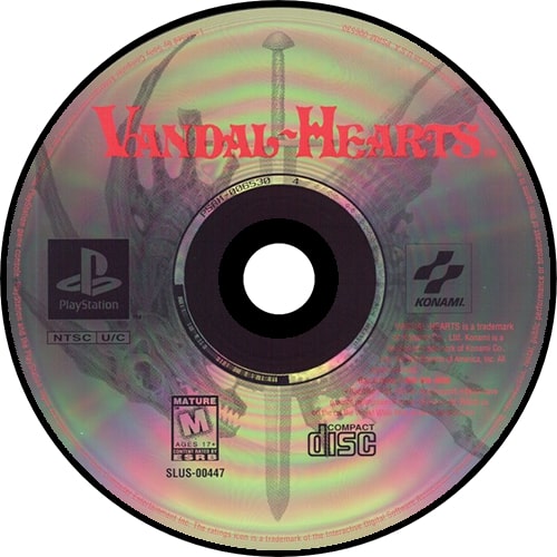 Vandal Hearts Playstation - Video Game - Used - CaveGamers - Image 3
