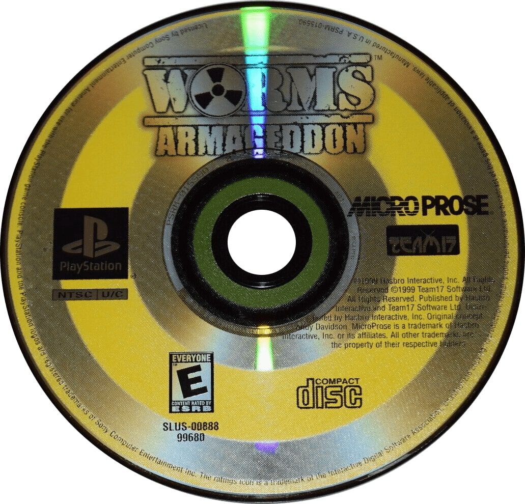 Worms Armageddon Playstation - Video Game - Used - CaveGamers - Image 3