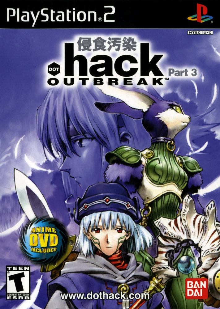 .hack Outbreak PS2 - Video Game - Used - CaveGamers