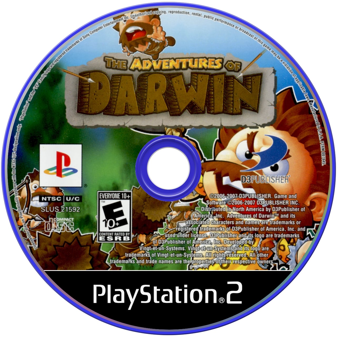 The Adventures Of Darwin PS2 - Video Game - Used - CaveGamers - Image 3