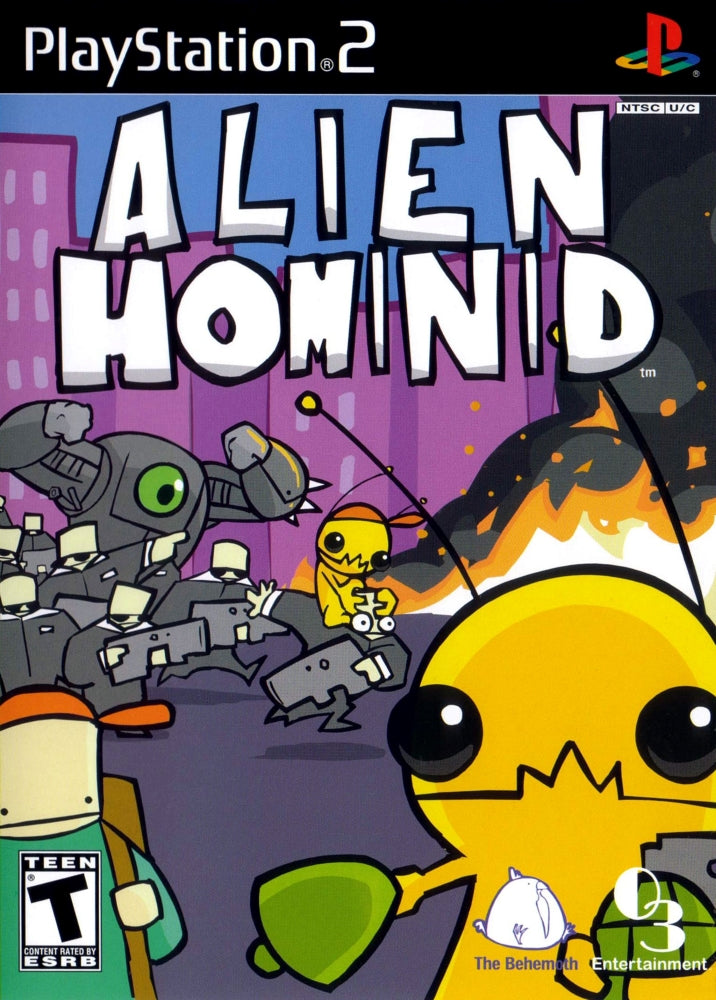 Alien Hominid PS2 - Video Game - Used - CaveGamers