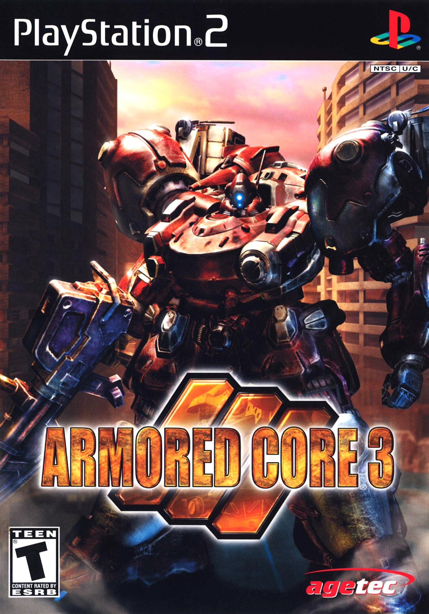 Armored Core 3 PS2 - Video Game - Used - CaveGamers
