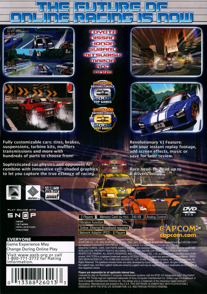 Auto Modellista PS2 - Video Game - Used - CaveGamers - Image 2