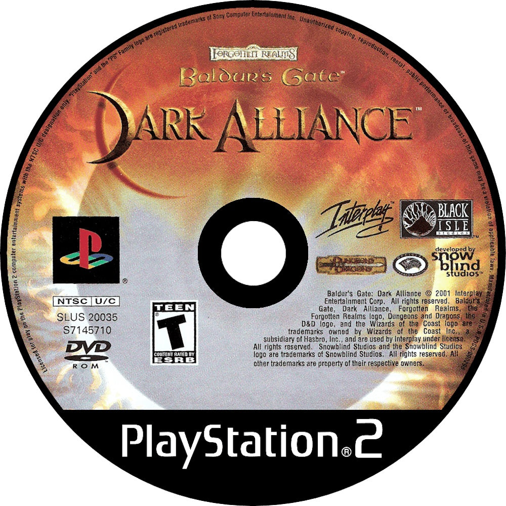 Baldur's Gate Dark Alliance