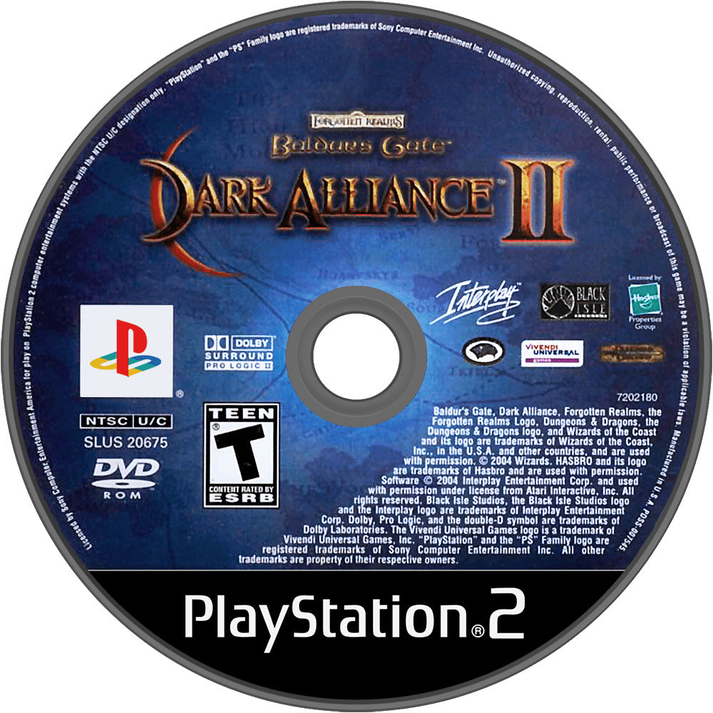 Baldur's Gate Dark Alliance 2