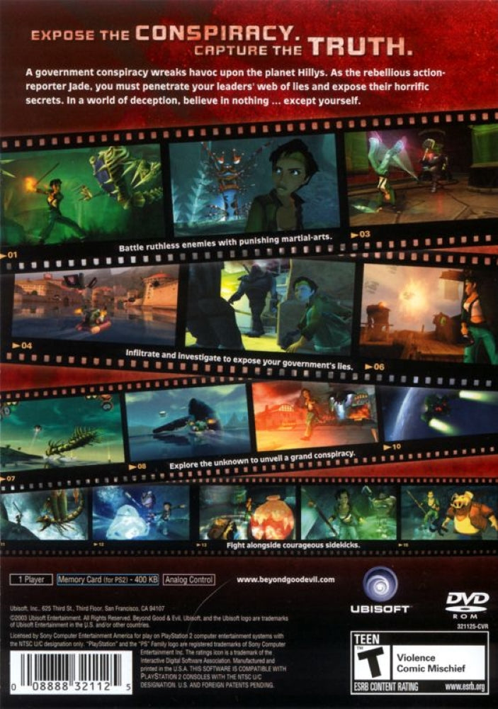 Beyond Good and Evil PS2 - Video Game - Used - CaveGamers - Image 2