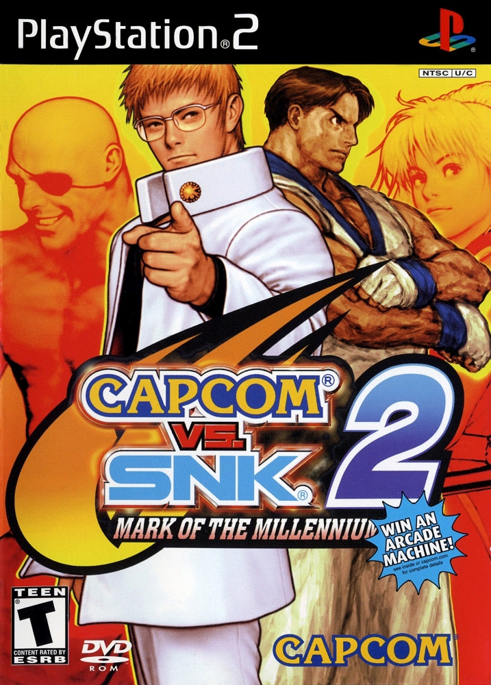 Capcom vs SNK 2 PS2 - Video Game - Used - CaveGamers