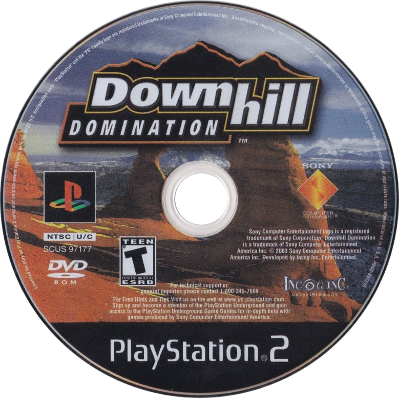 Downhill Domination PS2 - Video Game - Used - CaveGamers - Image 3