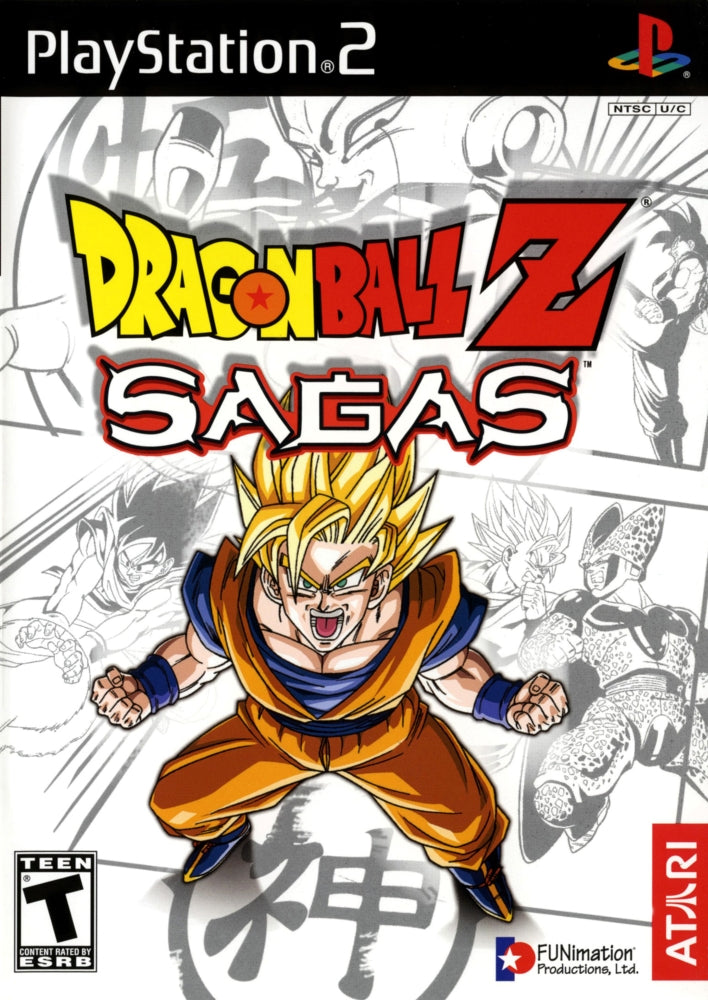 Dragon Ball Z Sagas PS2 - Video Game - Used - CaveGamers