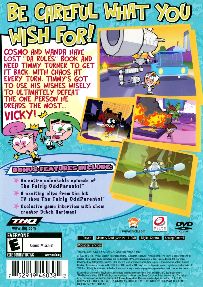 Fairly Odd Parents: Breakin' Da Rules