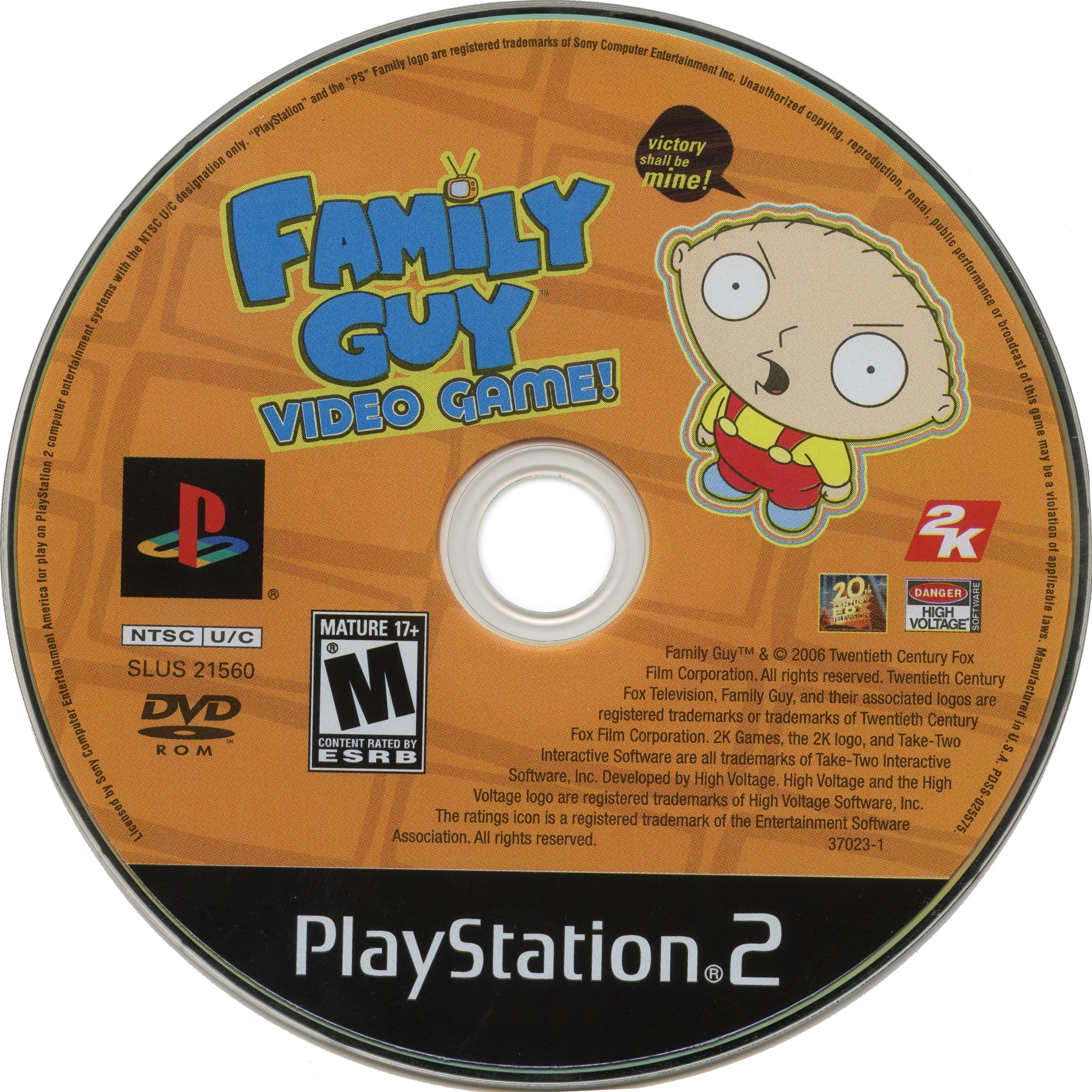 Family Guy PS2 - Video Game - Used - CaveGamers - Image 3