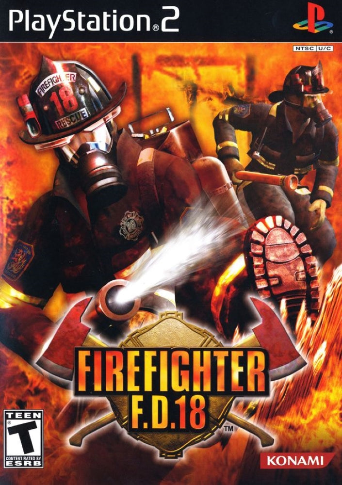 Firefighter FD 18 PS2 - Video Game - Used - CaveGamers