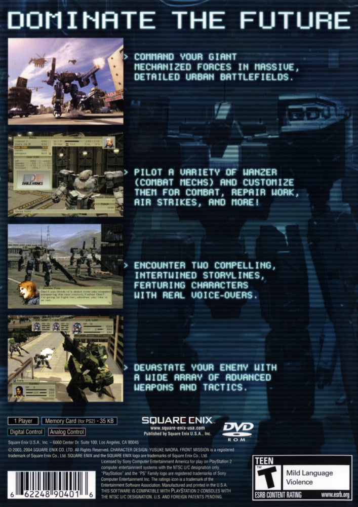 Front Mission 4 PS2 - Video Game - Used - CaveGamers - Image 2
