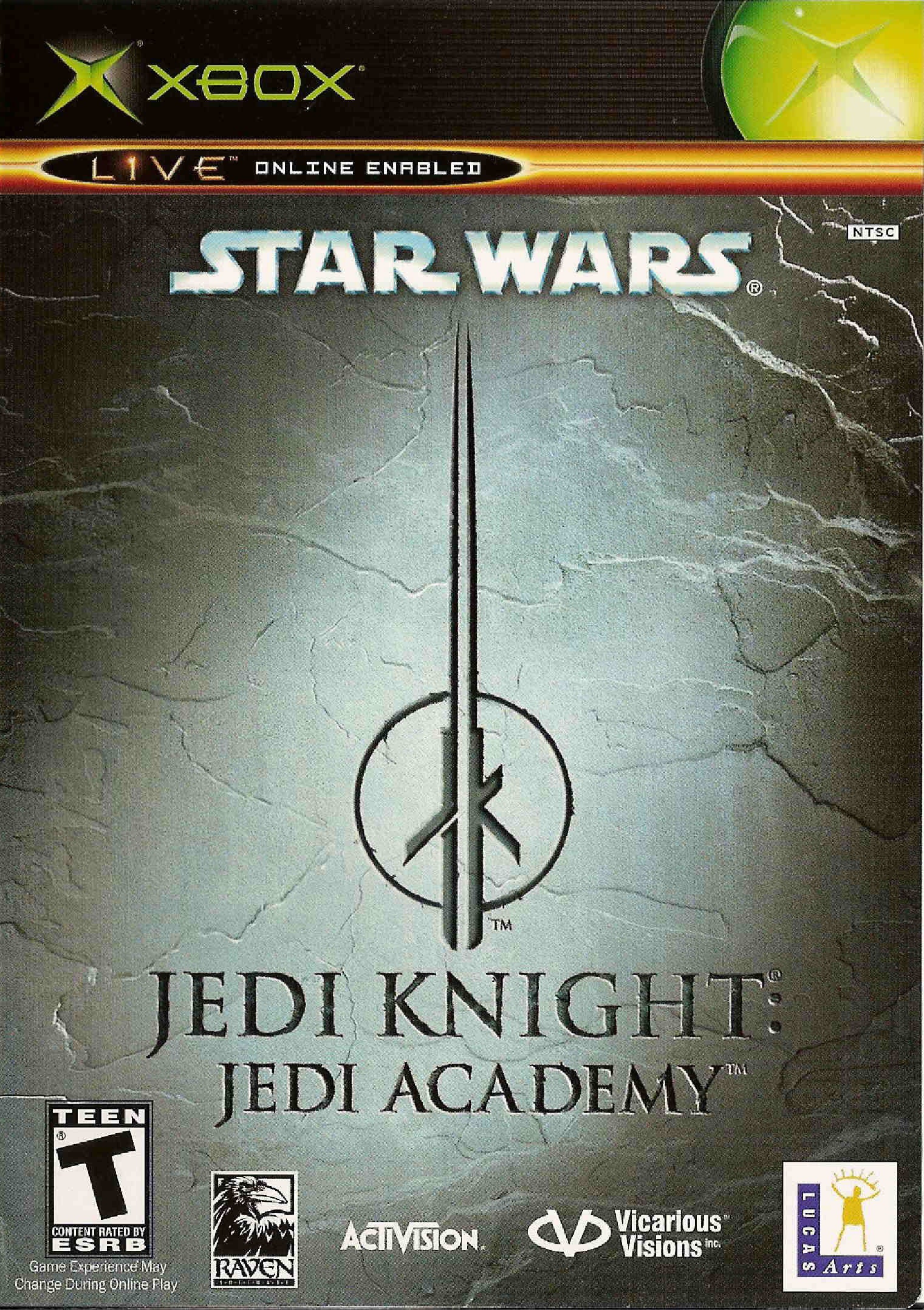 Star Wars Jedi Knight: Jedi Academy Xbox - Video Game - Used - CaveGamers