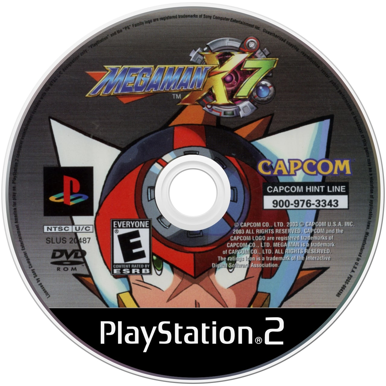 Mega Man X7 PS2 - Video Game - Used - CaveGamers - Image 3