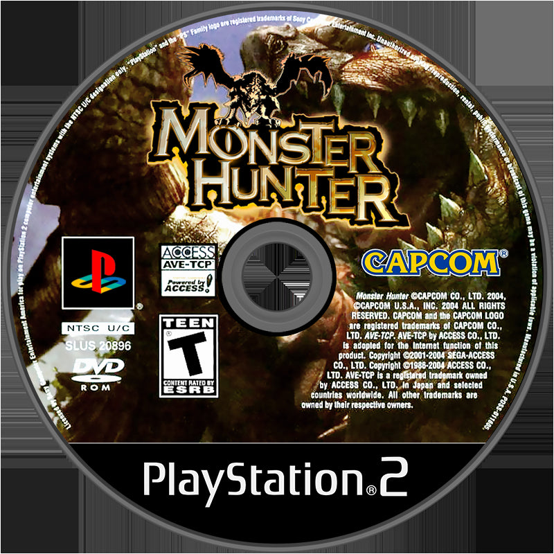 Monster Hunter PS2 - Video Game - Used - CaveGamers - Image 3