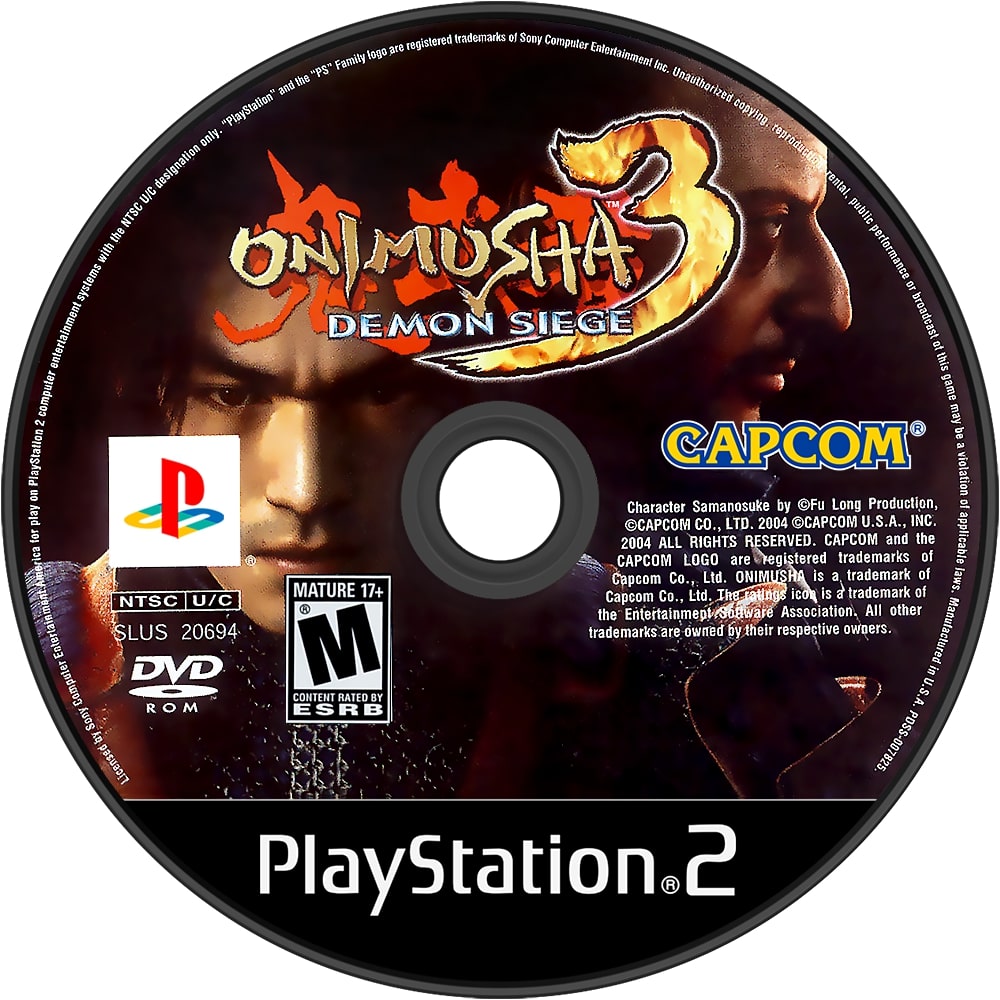Onimusha 3 Demon Siege PS2 - Video Game - Used - CaveGamers - Image 3