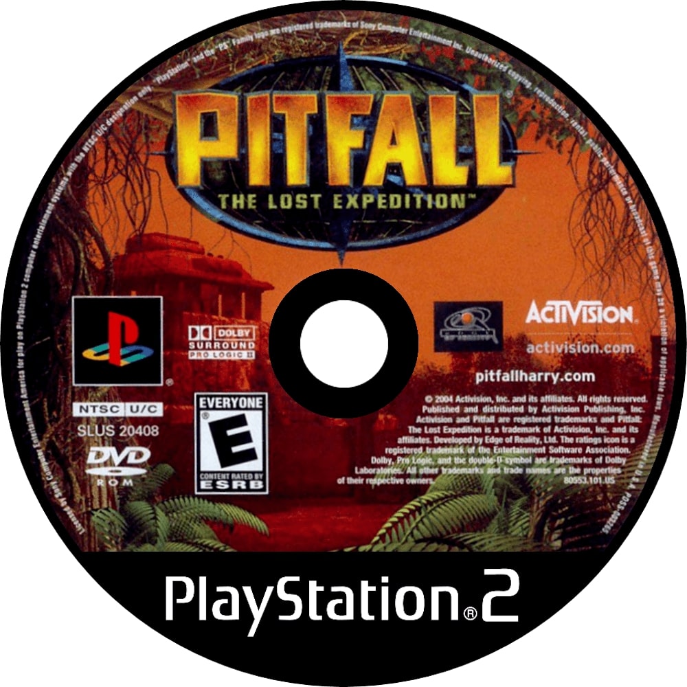 Pitfall: The Lost Expedition PS2 - Video Game - Used - CaveGamers - Image 3