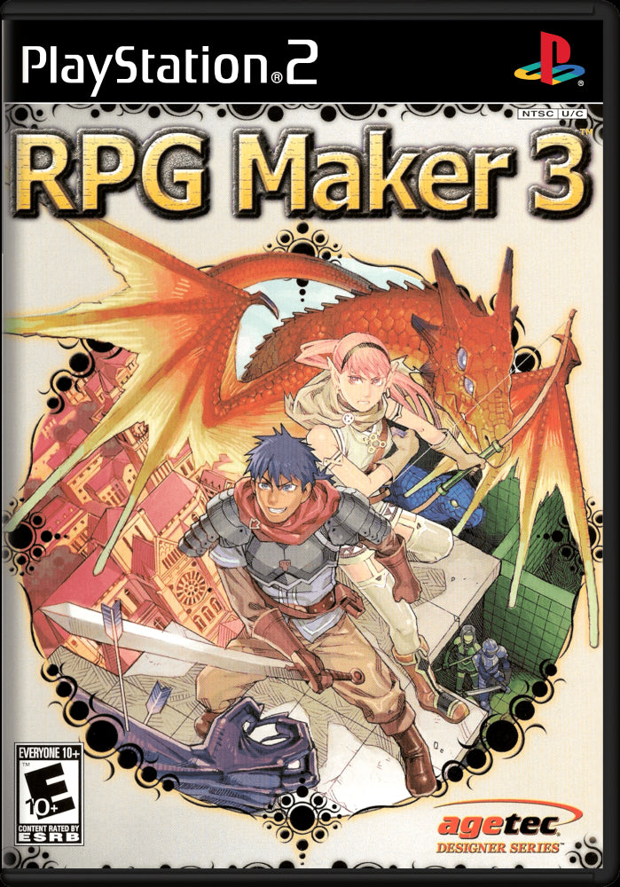 RPG Maker 3 PS2 - Video Game - Used - CaveGamers