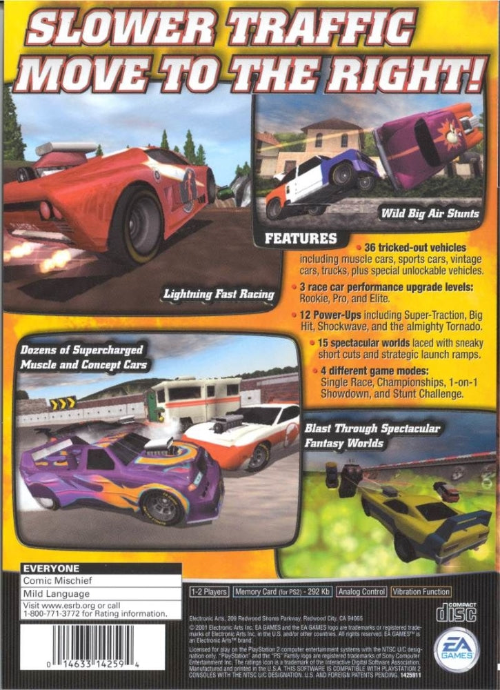Rumble Racing PS2 - Video Game - Used - CaveGamers - Image 2