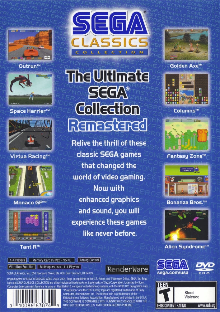 Sega Classics Collection