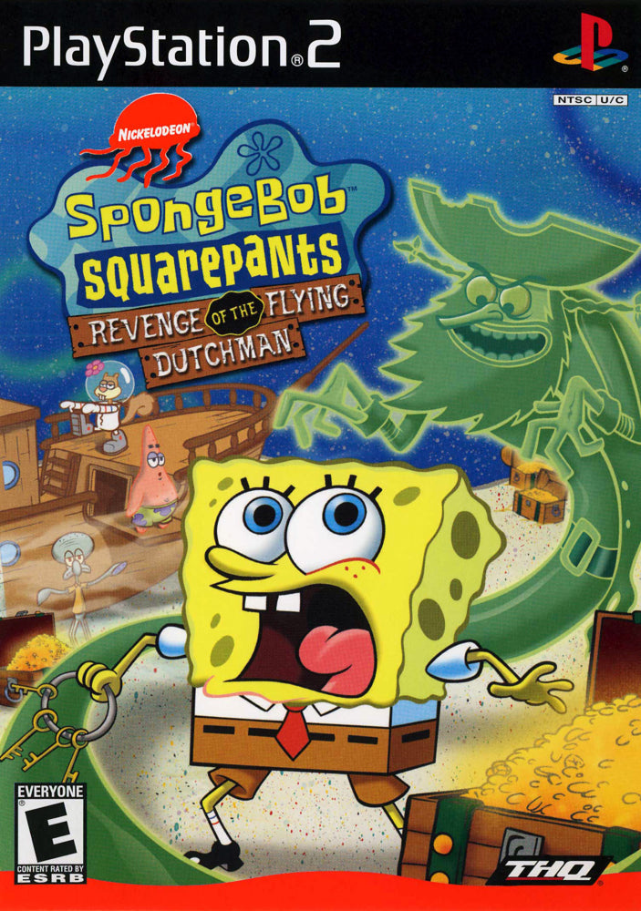 SpongeBob SquarePants: Revenge of the Flying Dutchman PS2 - Video Game - Used - CaveGamers