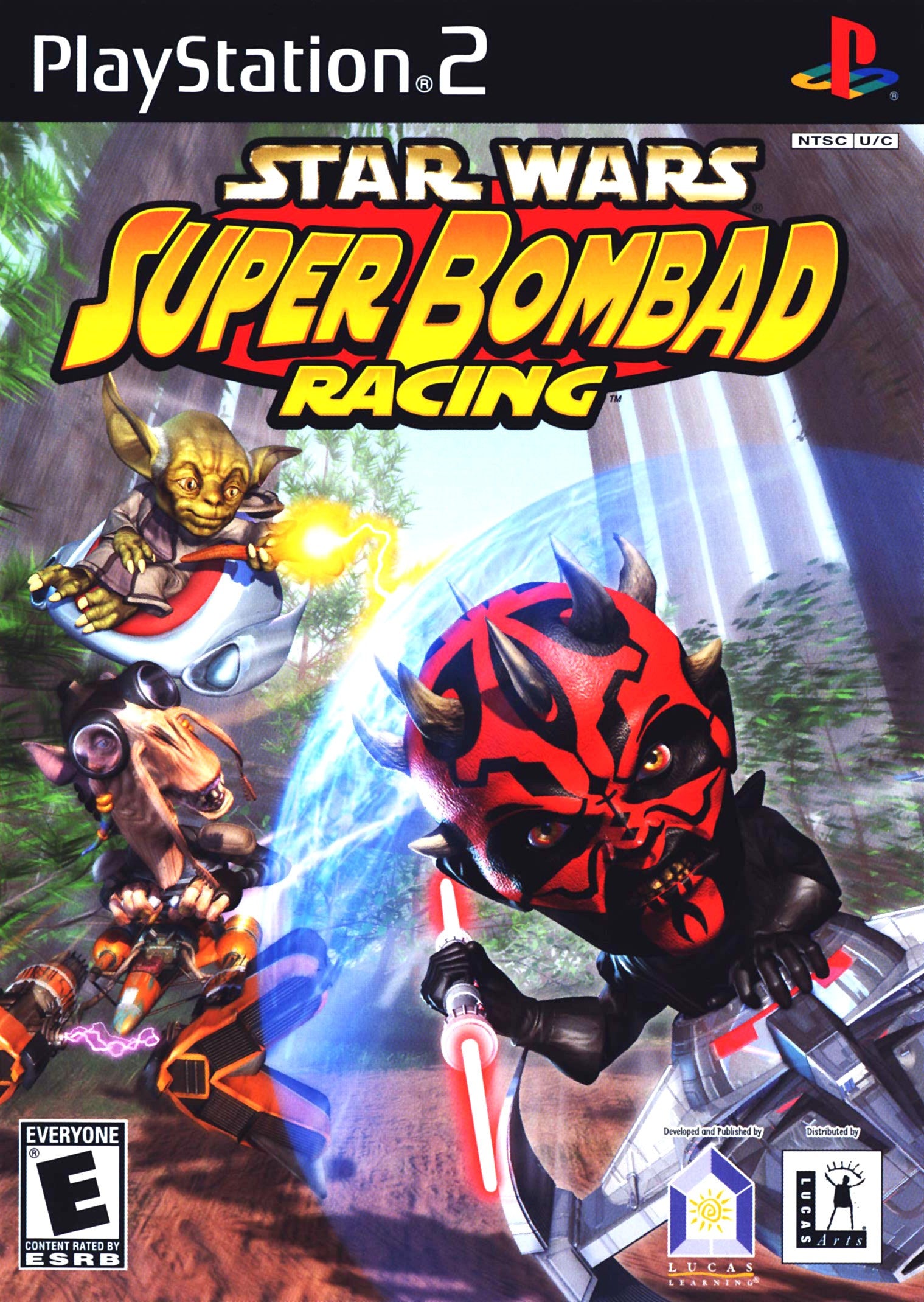 Star Wars Super Bombad Racing PS2 - Video Game - Used - CaveGamers