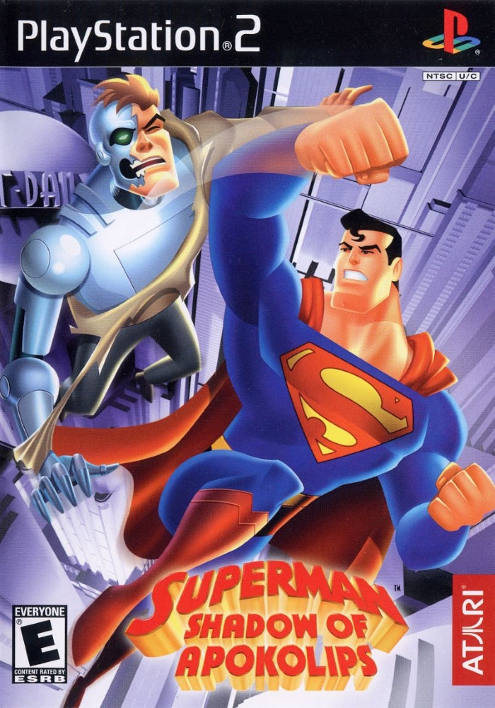 Superman: Shadow of Apokolips PS2 - Video Game - Used - CaveGamers