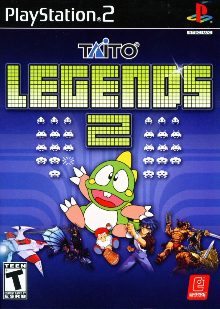 Taito Legends 2 PS2 - Video Game - Used - CaveGamers